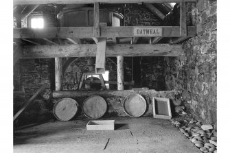 Pollosgan Mill; Interior
View of millstones and gearing