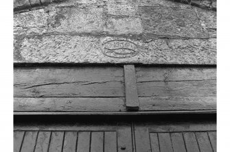 Tugnet, Ice-house and Fishery
View from SSW showing re-cut lintel dated 1630 for ice-house low-level entrance on SSW front