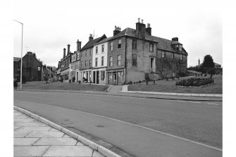 Beith, Main Street, Terraced Houses and Shops
General view from SW showing numbers 3, 1, 4, 6, 10