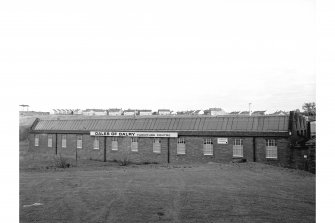 Dalry, Bridgend Mills
View from NW showing NNW front of E weaving sheds