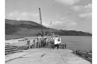 Sconser, Pier and Slipway
View of ferry docked