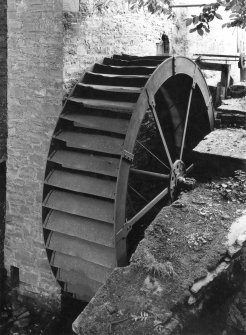Kirkton Manor Mill, Peeblesshire.
Water-wheel