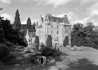 Castle Leod.
View of South East elevation