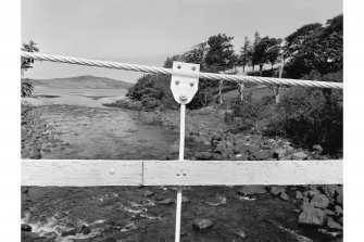 Gruinard House, Suspension Footbridge
Detail of suspension tie