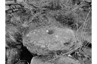 Clashnessie, Horizontal Mill, Interior
General view showing stone