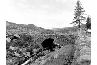 Newton Burn Bridge
View from SW showing WSW front