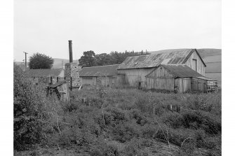 Newe, Sawmill
View from NNW showing NNE front of mill with kiln in foreground