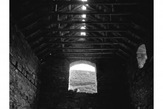 Lecht, Ironstone Mine, Crushing Mill, Interior
View looking ESE showing kingpost roof