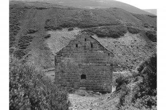 Lecht, Ironstone Mine, Crushing Mill
View from WNW showing WNW front