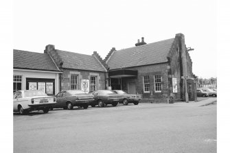 Dunblane Station
View from SE showing SSE front and part of ENE front of main station building