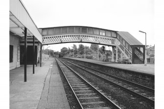 Dunblane Station
View from N showing NNW front of footbridge