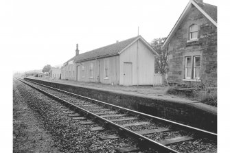 Dalguise Station
View from N showing ENE front of Agents House and NNW and ENE fronts of main station building