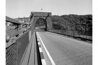 Aberdeen, Wellington Suspension Bridge
View along length of bridge