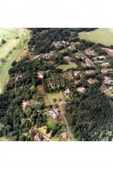 Scan of D/46095/cn aerial view of Buchanan Castle