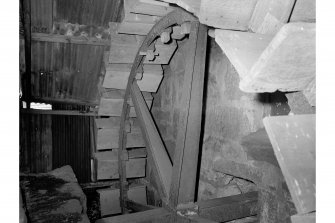 Mill of Kintocher; Interior
View of wheel