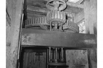 Gledfield Mill, Interior
View showing gear cupboard