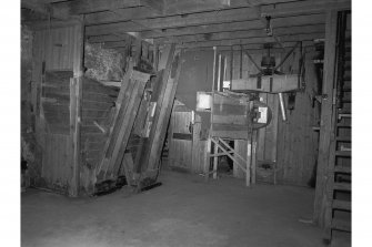 Gledfield Mill, Interior
View showing shakers and fanners