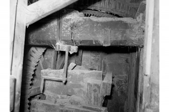 Barry, Upper Mill, Interior
View showing gear cupboard