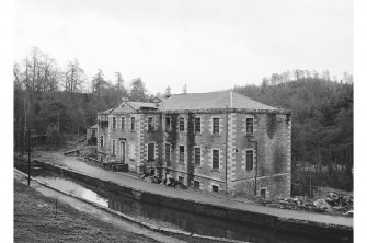 New Lanark, The School
View from N showing ENE and NNW fronts