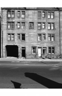 Edinburgh, 79-83 Holyrood Road
View of tenement with glass blowing panel