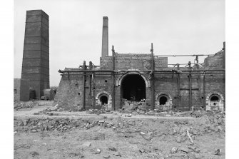 Bargeddie, Drumpark Brickworks, Downdraught Kilns
View of end of kiln