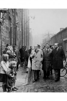 Jamaica Street
View of visit by Harold Wilson MP