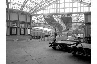 Wemyss Bay Station; Interior
View of central ticket booth