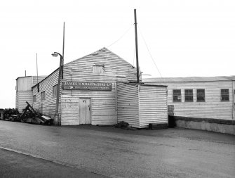 St Monace, Mid Shore, James N Miller and Sons Boat Shed
View from WNW showing W front, part of N front and part of NW front