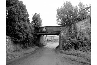Collessie, Railway Underbridge
View from SW showing SW front