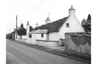 Collessie, Rose Cottage
View from W showing part of NW and SW fronts