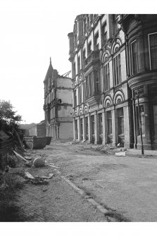 Glasgow, McNeil Street, UCBS Bakery
View from NNW showing remains of NNE front