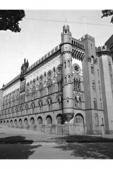 Glasgow, 62 Templeton Street, Templeton's Carpet Factory
View from SW showing WNW front of 'Doge's Palace' block