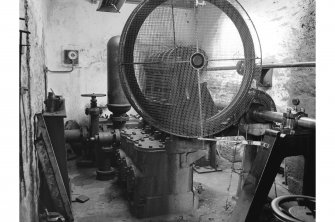 Stanley Mills, Interior
View showing turbine driven by 3 throw pump