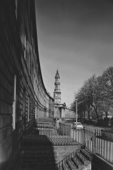 St Mary's Church
General view along Bellevue Crescent from East