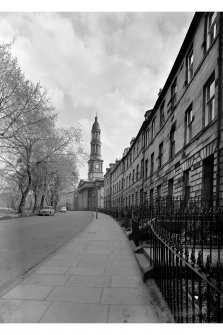 St Mary's Church
General view along Bellevue Crescent from North