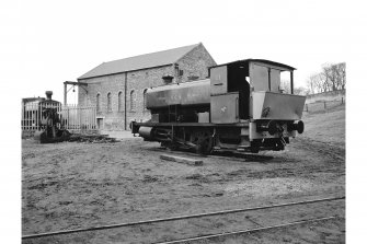 Prestongrange Colliery
View of National Coal Board locomotive No. 17