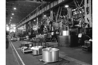 Glasgow, North British Diesel Engine Works; Interior
View of vertical boring mills