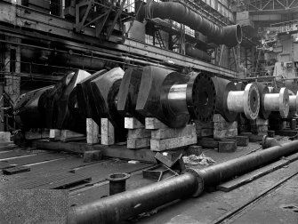 Glasgow, North British Diesel Engine Works; Interior
View of Sulzer crankshafts