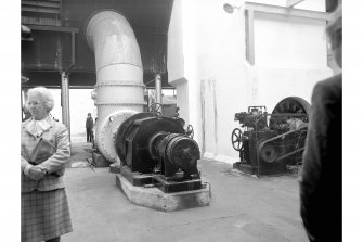 Deanston Distillery, Interior
View showing Gordon turbine with part of Gilkes turbine on right