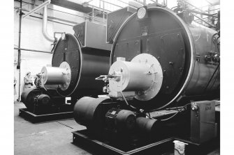 Deanston Distillery, Interior
View showing boilers