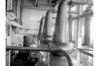 Deanston Distillery, Interior
View showing pot stills