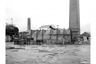 Morningside, Allanton Pipe Works
View from E showing E rectangular downdraught kiln