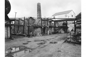 Morningside, Allanton Pipe Works
View from E showing W and central rectangular downdraught kilns
