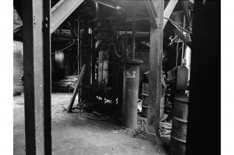 Morningside, Allanton Pipe Works, Interior
View showing pipe moulding machine
