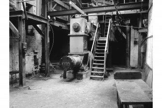 Morningside, Allanton Pipe Works, Interior
View showing moulding machine for field drains