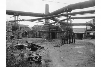 Morningside, Allanton Pipe Works
View showing waste-heat pipes