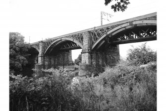 Uddingston, Railway Viaduct
View from SE showing S front