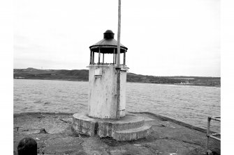 Banff Harbour, North Pier, Beacon
View from NW