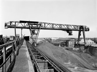 Glasgow, Clyde Iron Works
View showing goliath crane in ore stockyard