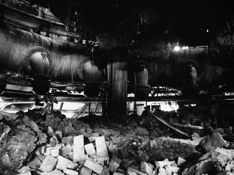 Glasgow, Clyde Iron Works, Interior
View showing base of number 3 furnace